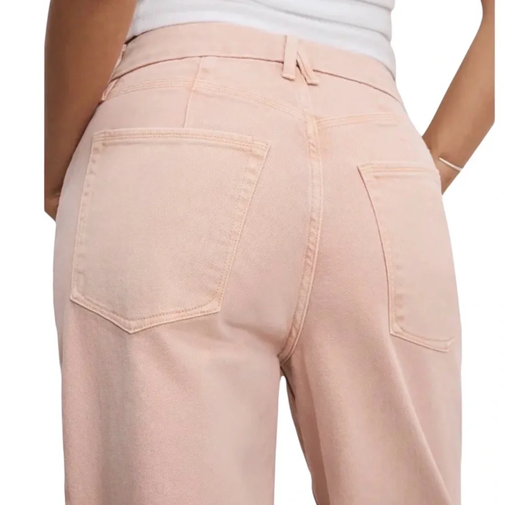AG Adriana Goldscmeid 90s Relaxed Jeans, Petal Pink, 32”